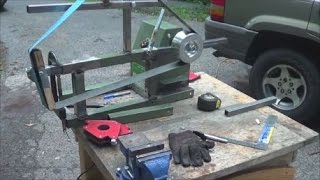 Homemade 2 X 72 Belt Grinder Build Part 1