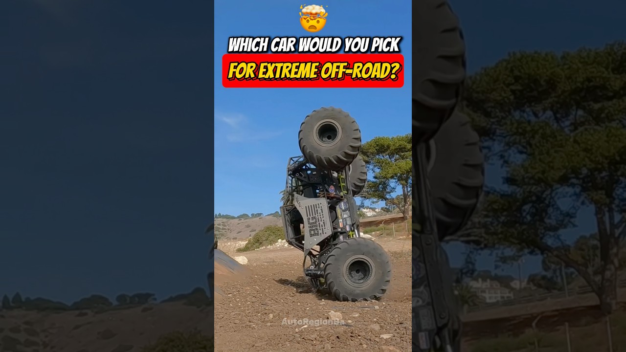 Which Car Would You Pick for Extreme Off-Road? 🚙🏔️ 