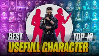 Use this ( SECRET ) CHARACTER IN YOUR SKILL COMBINATION // BEST USEFULL CHARACTER IN FREE FIRE