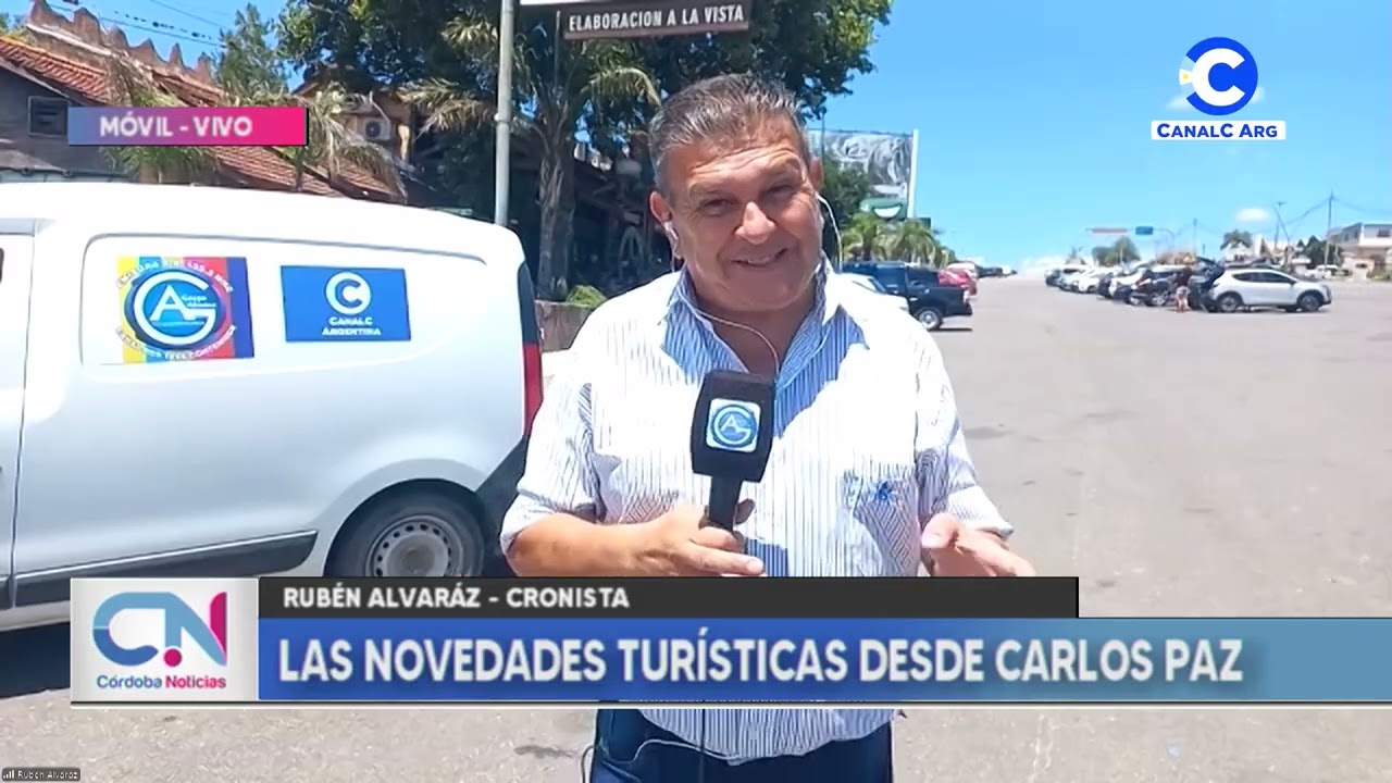 Las novedades turísticas desde Carlos Paz con Rubén Alvaráz