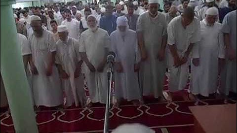 صلاة التراويح من مسجد السنة يوم 1 رمضان 1437 هـ تلاوة عطرة من شيخ إبراهيم وشيخ سي ميلود .