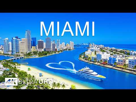 [4K] Miami 2026 🇺🇸 Tropical City Paradise | Turquoise Water, Luxury Coast ✨ Luxury Yachts