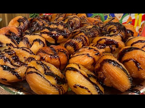 طريقة عمل وردات بلح الشام المطعم مع الشيف محمد حامد