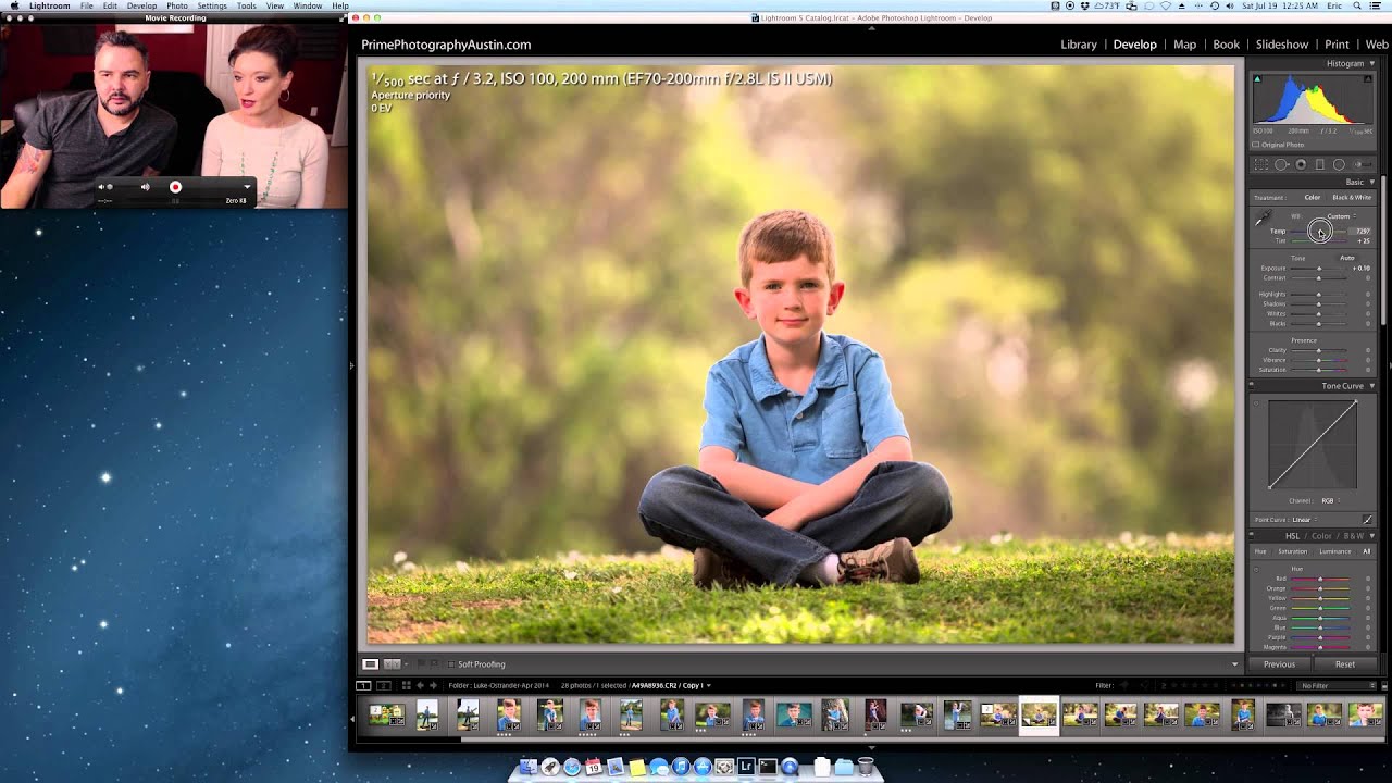 Lightroom editing workflow for portrait photography - YouTube