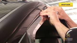 How to Install Putco Chrome Window Visors
