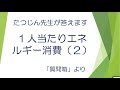 #20525　質問箱；１人当たりエネルギー消費量（２）＃たつじん地理＃地理＃大学受験＃授業動画