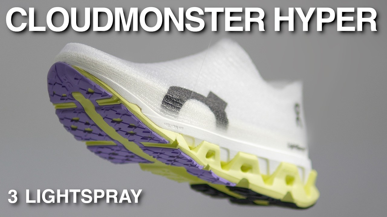 On LightSpray Cloudmonster 3 Hyper