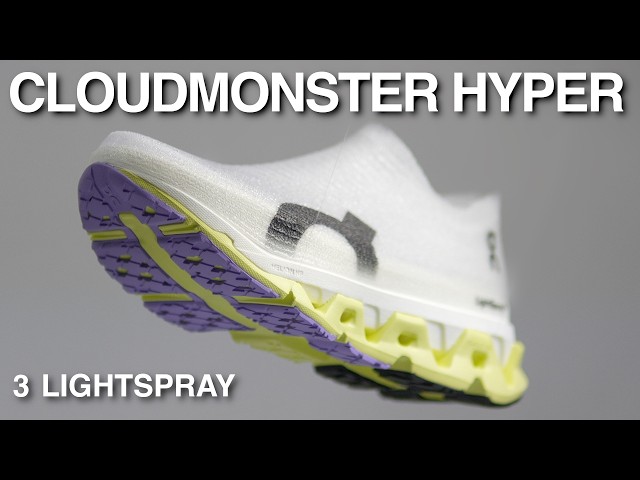 On LightSpray Cloudmonster 3 Hyper - YouTube