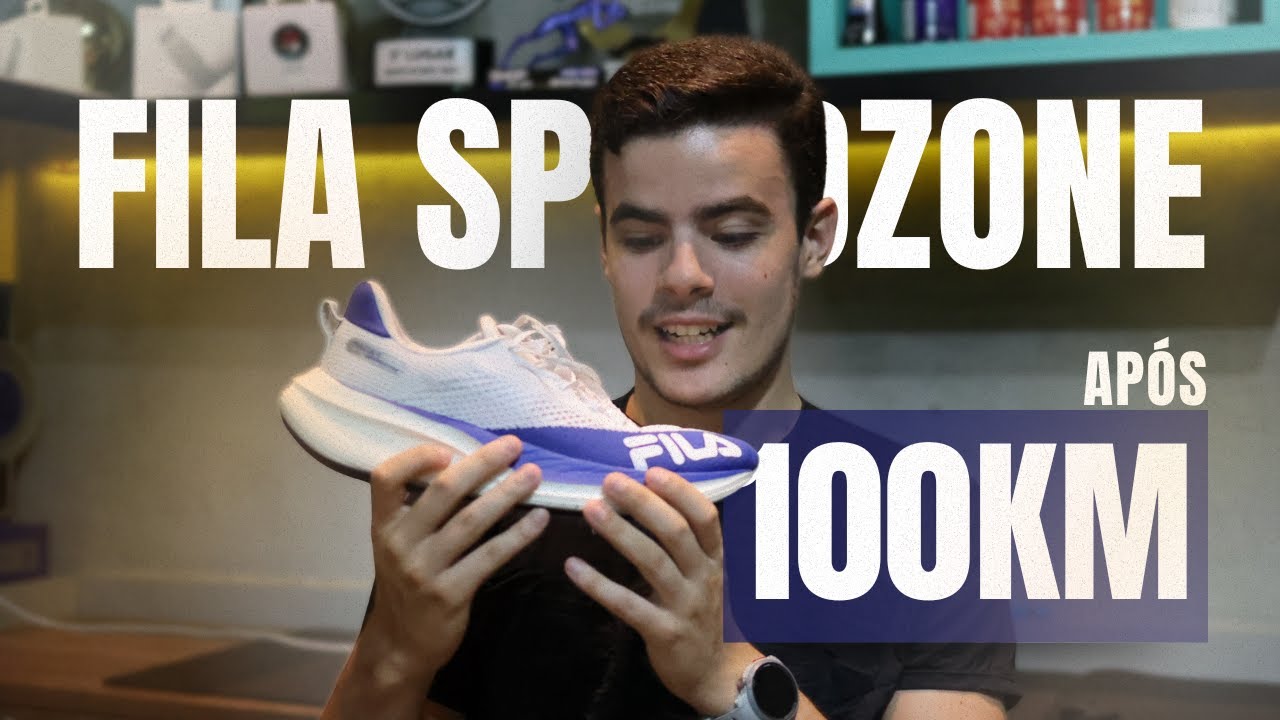 Fila SpeedZone tem durabilidade? Review 100km depois