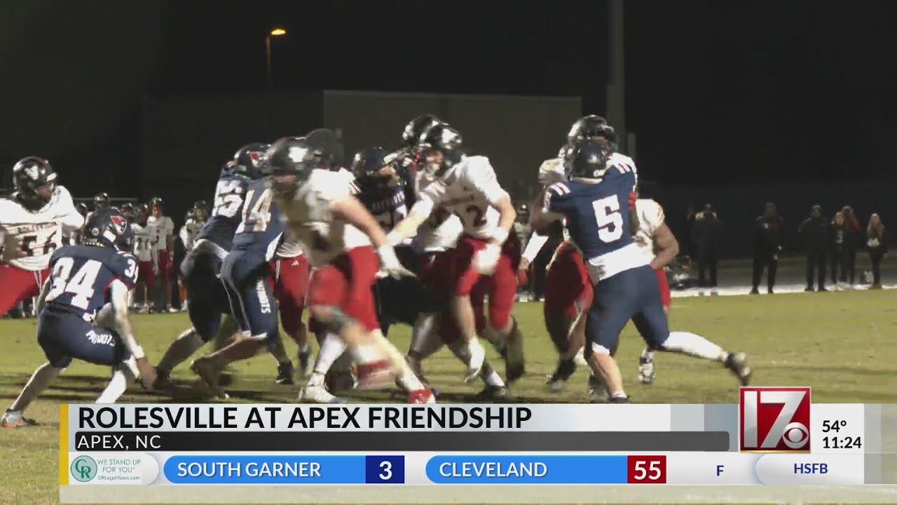 Highlights from the 2nd round of NC high school playoffs