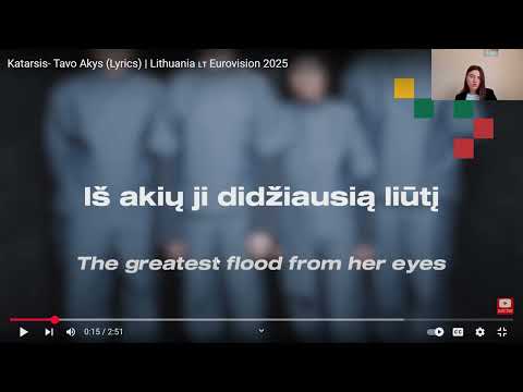 Pазбор и перевод песни 🇱🇹 Katarsis - Tavo akys на русский язык