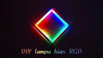 Membuat lampu hias pelangi led ws2812b