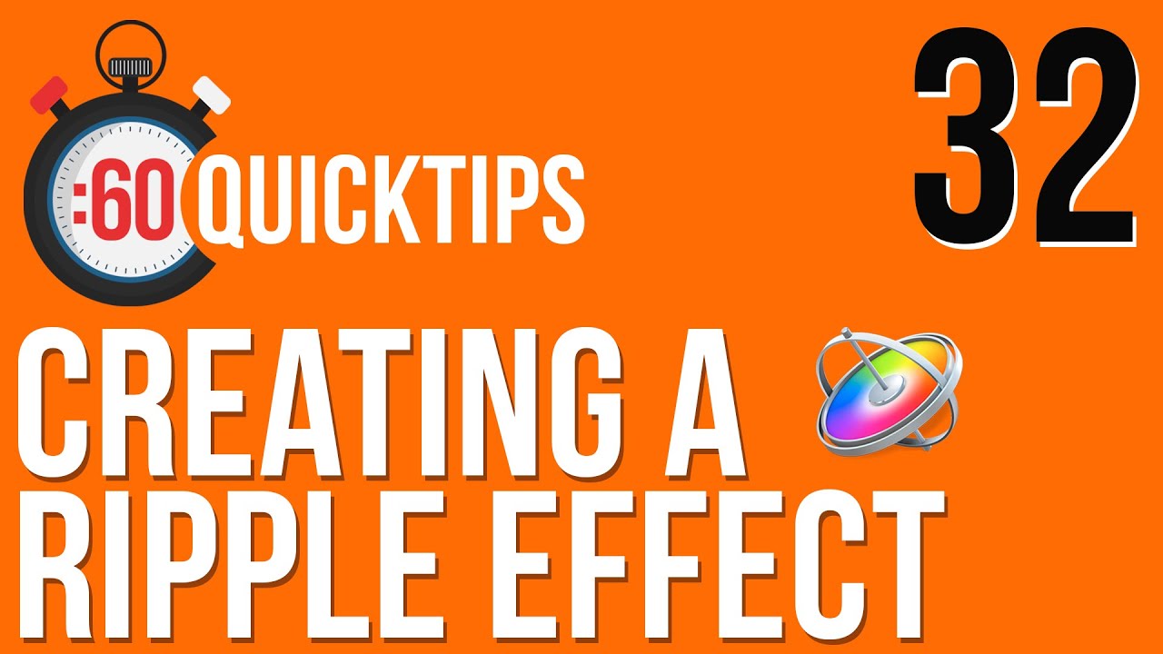 Ep 32: Creating a Ripple Effect in Motion - YouTube