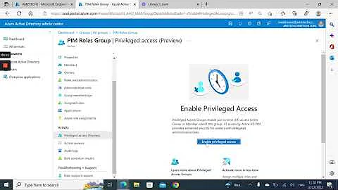 Manage Privileged Access Group - PIM