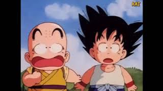 Momen Lucu - Dragon Ball : Goku dan Kuririn Latihan di Ladang