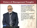 MGT701 History of Management Thought Lecture No 166