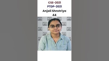 Anjali Shrotriya - AIR 44 in UPSC CSE 2021   #motivation #upscsuccessstory #cse2023 #upsc