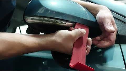 Hyundai i10 mirror cover removal and indicator side repeater replacement