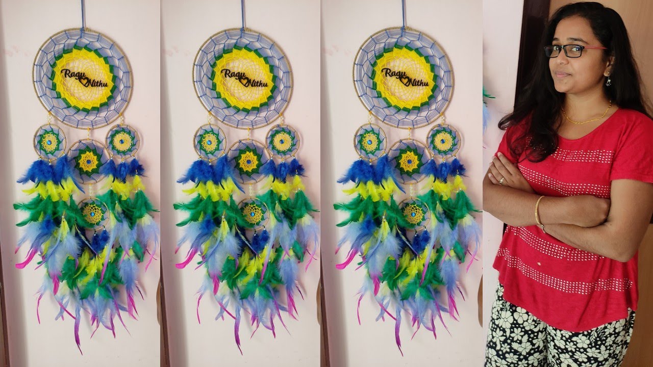 How to hang feathers in dreamcatcher tips to attach feathers