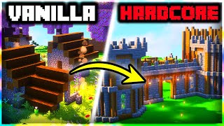 I BUILT a BETTER VILLAGE | Minecraft HARDCORE