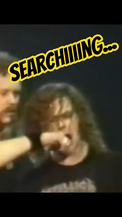 Jason Newsted Trolls James Hetfield During Seek & Destroy | Hartford 1992