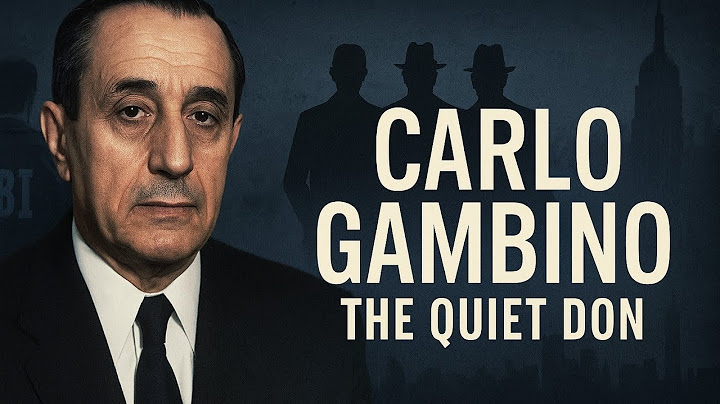 The Quiet Don Who Outsmarted Everyone - Carlo Gambino