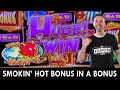 🔥 SMOKIN HOT Bonus In Bonus! 😈 HOT Stuff at El Cortez 💡 Vegas Neon LIGHTS IT UP