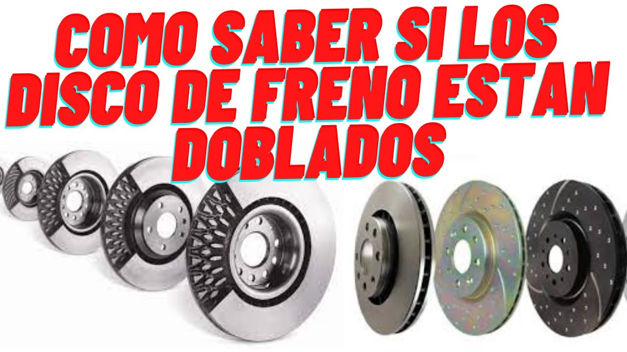 5 señales de los discos de freno en mal estado