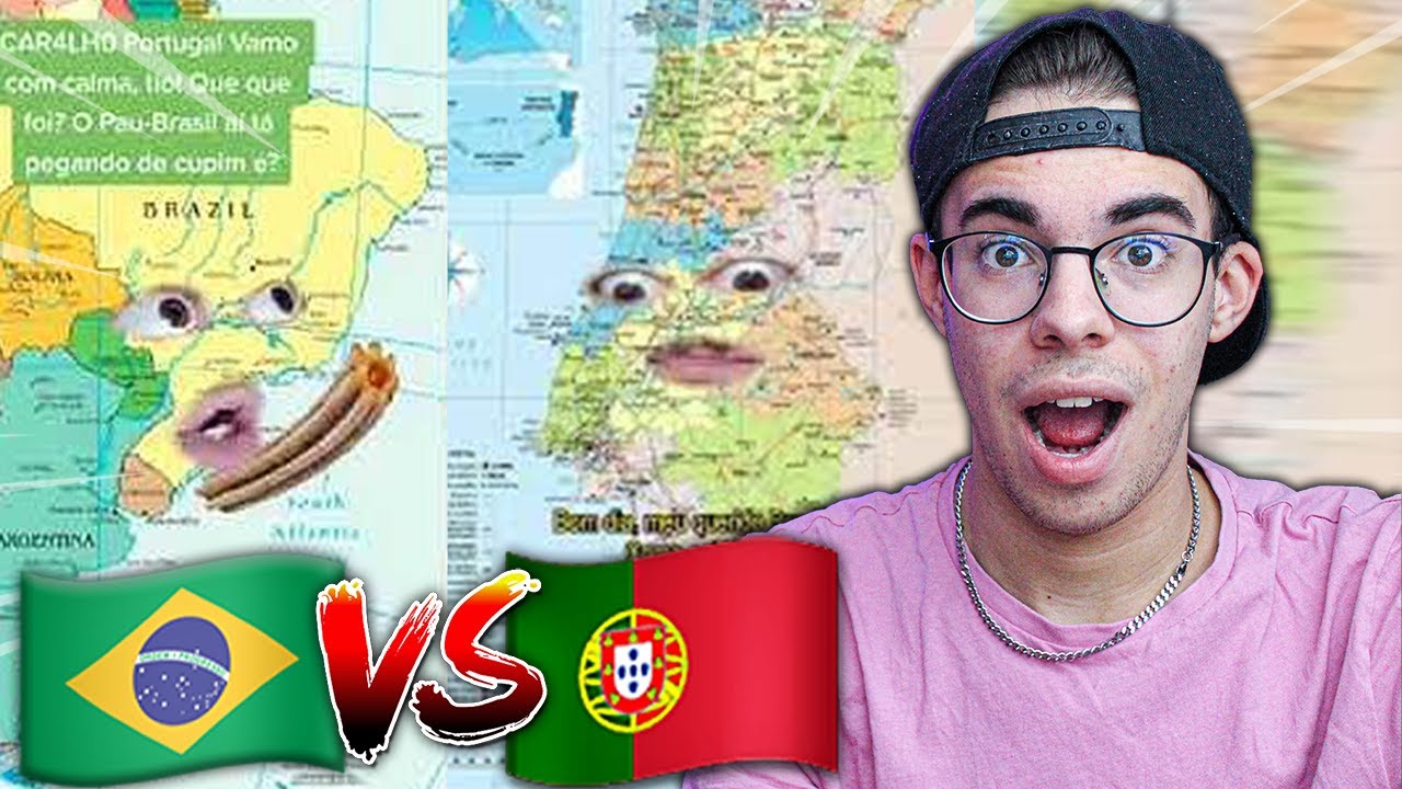 PORTUGÛES REAGE A BRASIL vs. PORTUGAL NO TIKTOK!!! - PEDRO DAHER