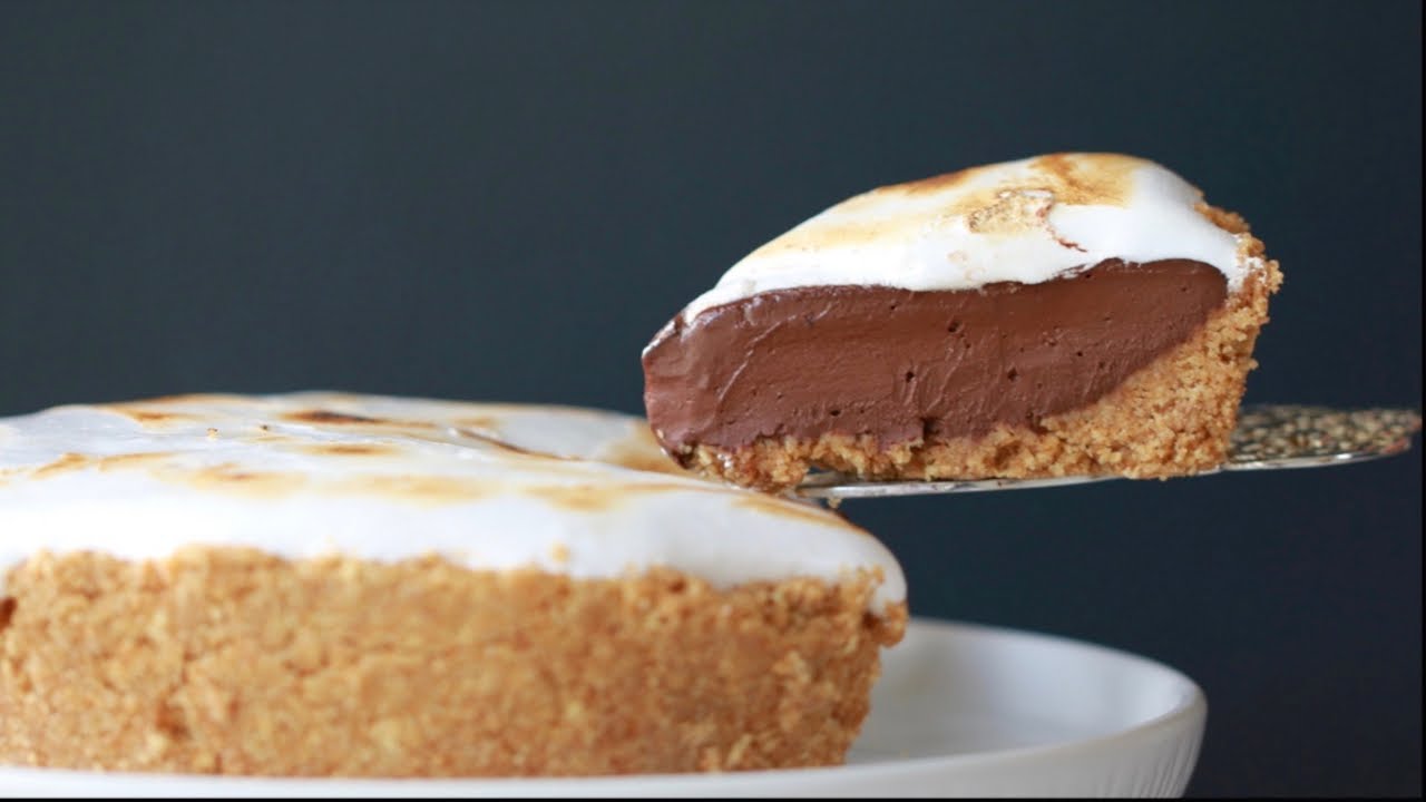 No-Bake S'more Pie - Gemma's Bigger Bolder Baking Ep  127