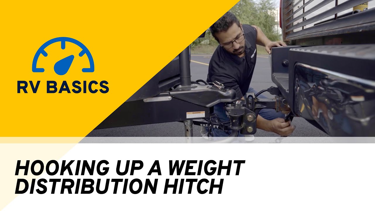 How To Hook Up a Weight Distribution Hitch | RV Basics - YouTube