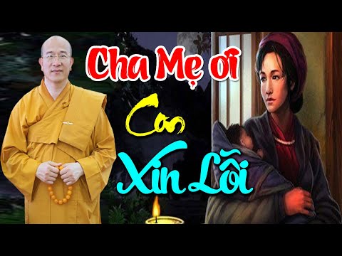 Video Xúc Động Buổi Giảng Pháp Về CHA MẸ của Thầy Thích Trúc... - youtube