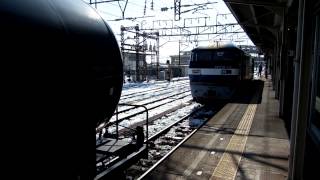 EF210 上りタキ貨物へ連結