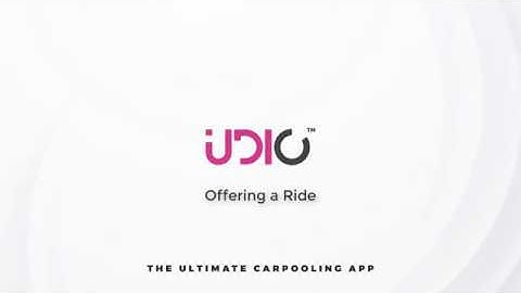 Udio - Offer a Ride
