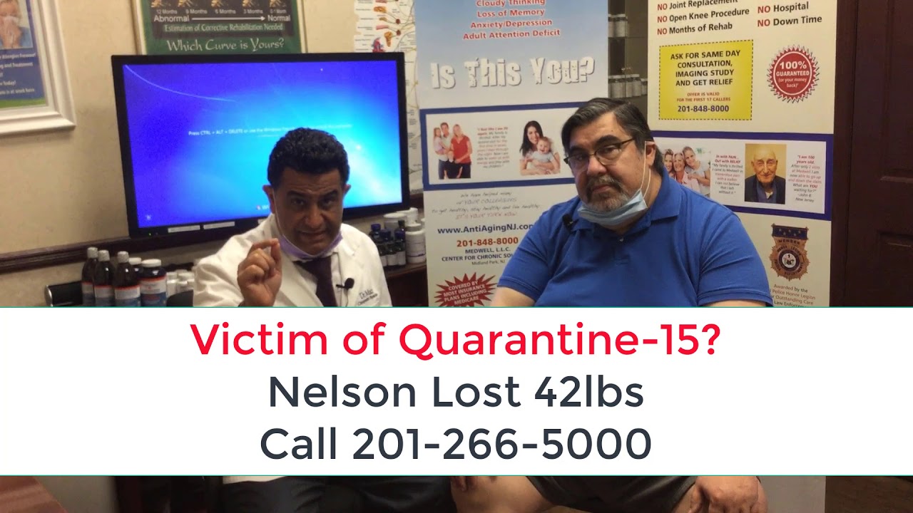 Nelson lost 42 Pounds at MedWell Weight loss Midland park YouTube