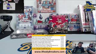 Monday night breaks with Rhody! Bowman MLB, Finest NFL, Cosmic, Soccer and more!