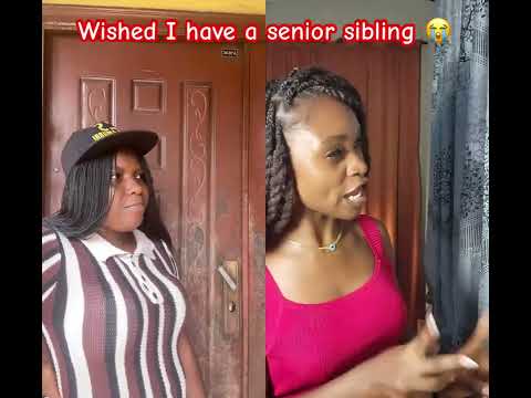 Wished To Have A Senior Sibling Comedy Duet Relatable Oma Funnymoment Viralshort Trending