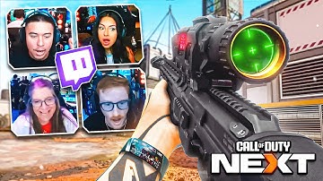 Killing Streamers with my Sniper on BLACK OPS 7!! (COD NEXT)