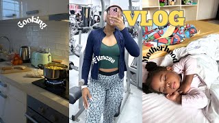 Diligent housewife cooking for her family of 6 | Mom duties | Staying fit after 2 kids. #silentvlog