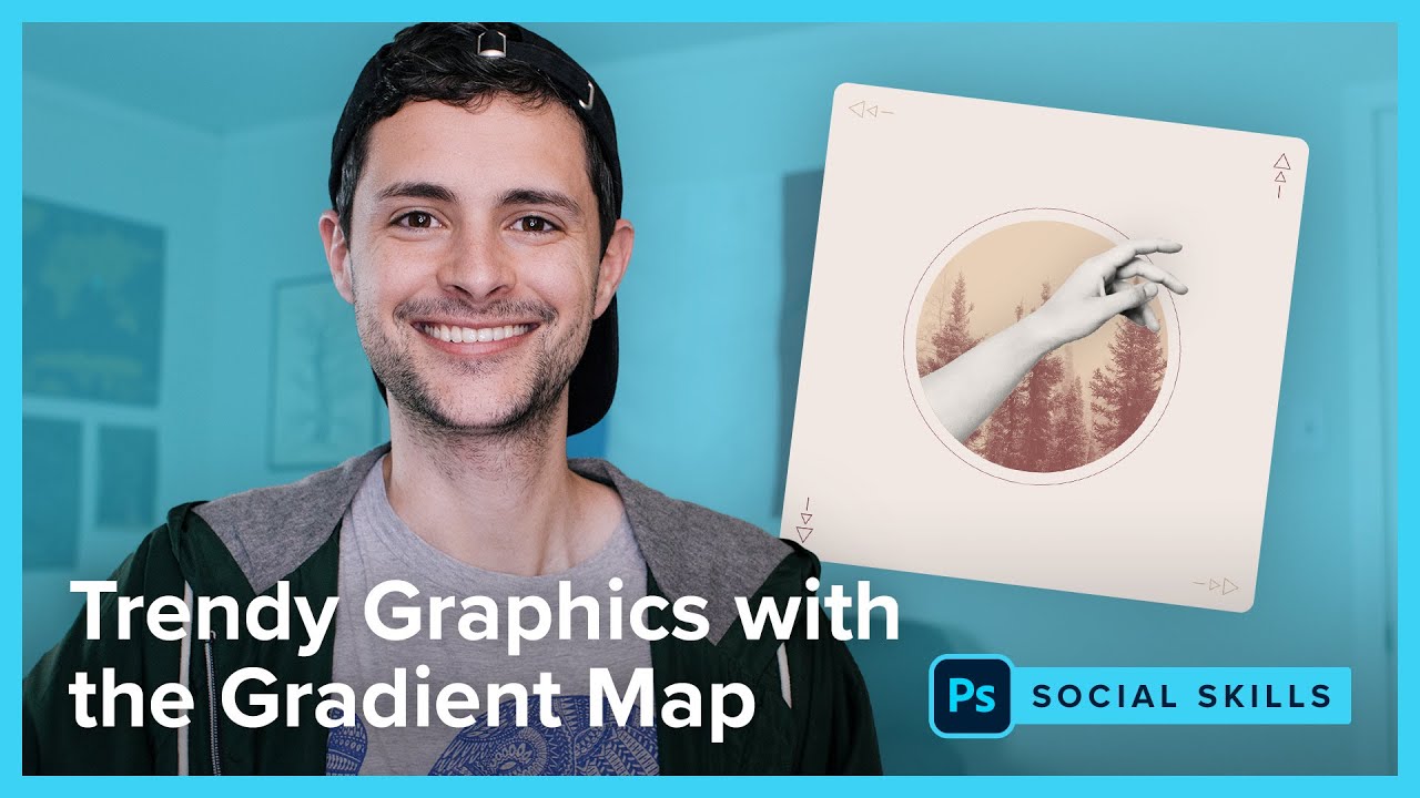 Learning to use the Gradient Map Effect | Adobe Photoshop Tutorial ...