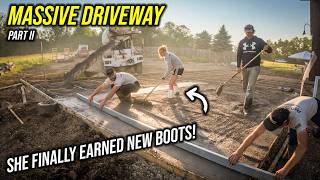 Great Progress But A Long Way To Go! MASSIVE DRIVEWAY PART 2