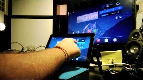 SurfacePro Demo Running AndroidX86 and some games