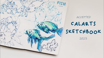 Accepted Calarts Sketchbook 2023!!!