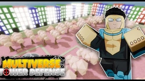 Showcasing all my units in Multiverse Tower Defence.