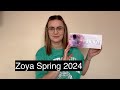 Bloom spring collection by zoya  swatch  review