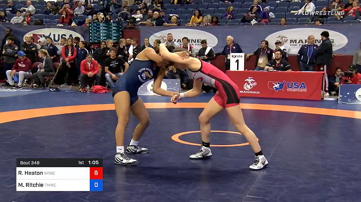 53 Kg Prelims Ronna Heaton Sunkist Kids Wrestling ...