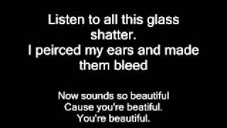 Video thumbnail of "Eyes Set To Kill Beauty Through Broken Glass (with lyrics)"