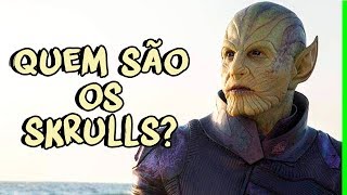 Conheça a ORIGEM dos SKRULLS de Capitã Marvel