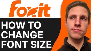 How To Change Font Size in Foxit PDF Editor | Step By Step