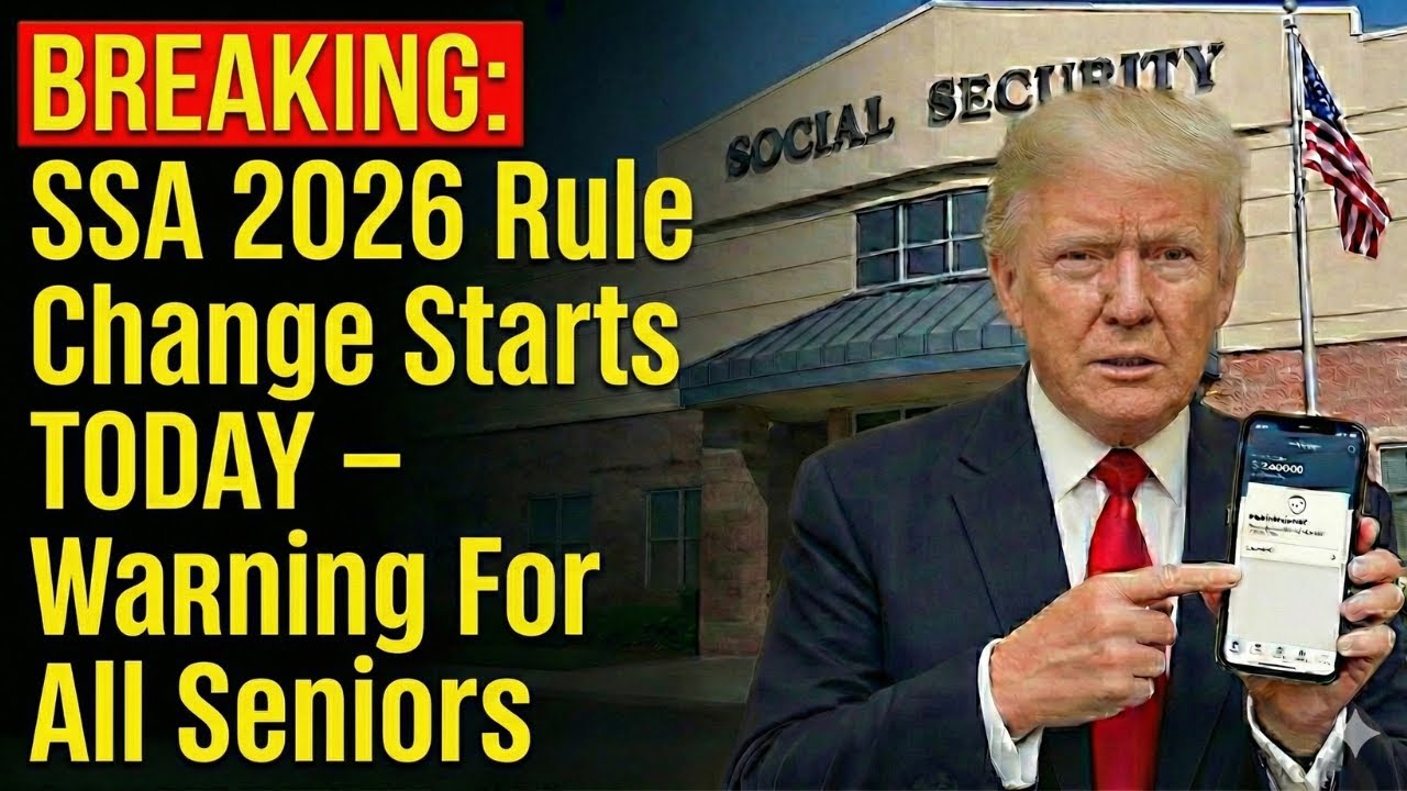 Срочная новость: Изменения в правилах SSA 2026 вступают в силу СЕГОДНЯ – предупреждение для всех ...